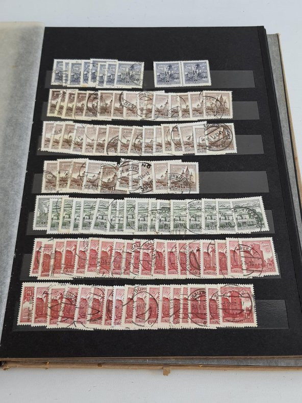 Avusturya  Pul Koleksiyonu Albümü 540 Adet - Yabancı Pul 046 - Resim 11