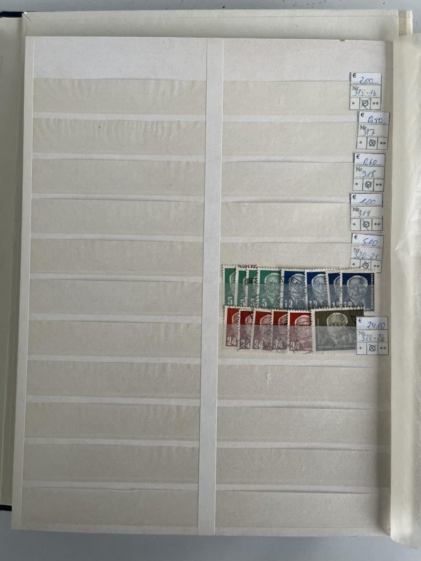 Almanya Avusturya Pul Koleksiyonu Albümü 3850 Adet - Yabancı Pul 069 - Resim 4