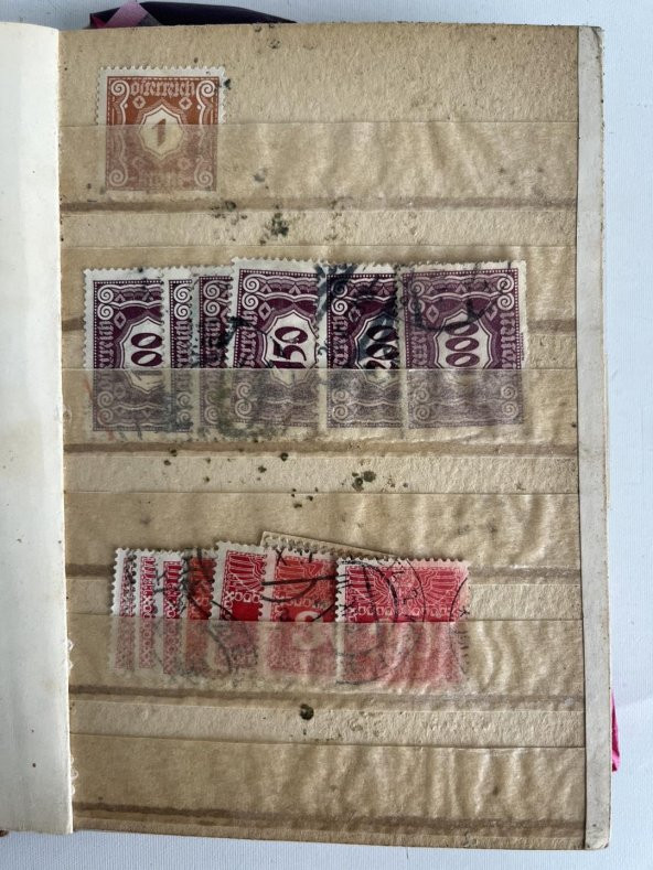 Avusturya Pul Koleksiyonu Albümü 510 Adet - Yabancı Pul 066 - Resim 10