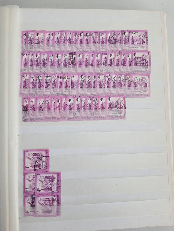 Avusturya Pul Koleksiyonu Albümü 2900 Adet - Yabancı Pul 002 - Resim 7