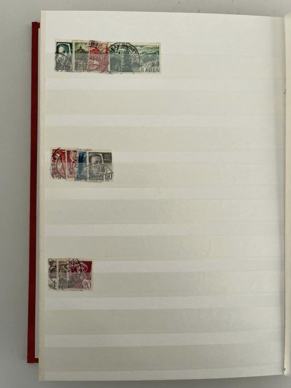 Almanya Pul Koleksiyonu Albümü 670 Adet - Yabancı Pul 003 - Resim 7