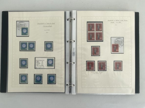 Almanya Pul ve Zarf Koleksiyonu Albümü 270 Adet - Yabancı Pul 005 - Resim 4