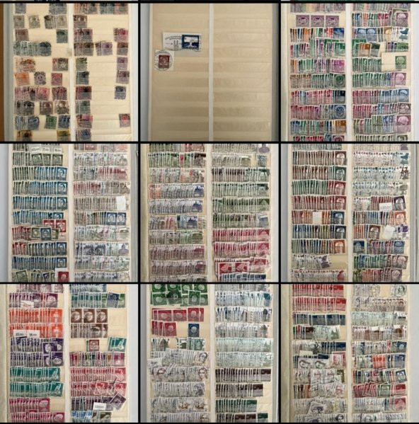 Almanya Pul Koleksiyonu Albümü 2680 Adet - Yabancı Pul 009 ürün görseli 1