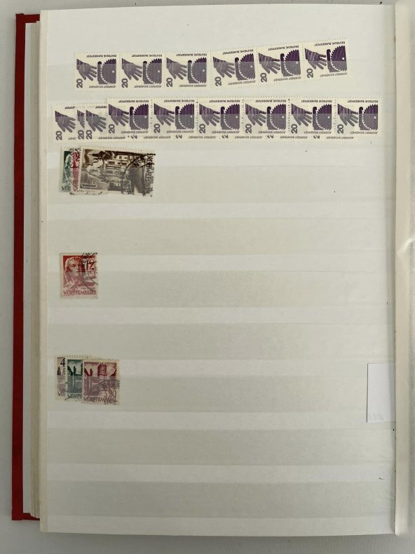 Almanya Pul Koleksiyonu Albümü 670 Adet - Yabancı Pul 003 - Resim 9