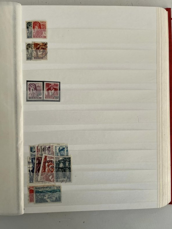 Almanya Pul Koleksiyonu Albümü 670 Adet - Yabancı Pul 003 - Resim 10