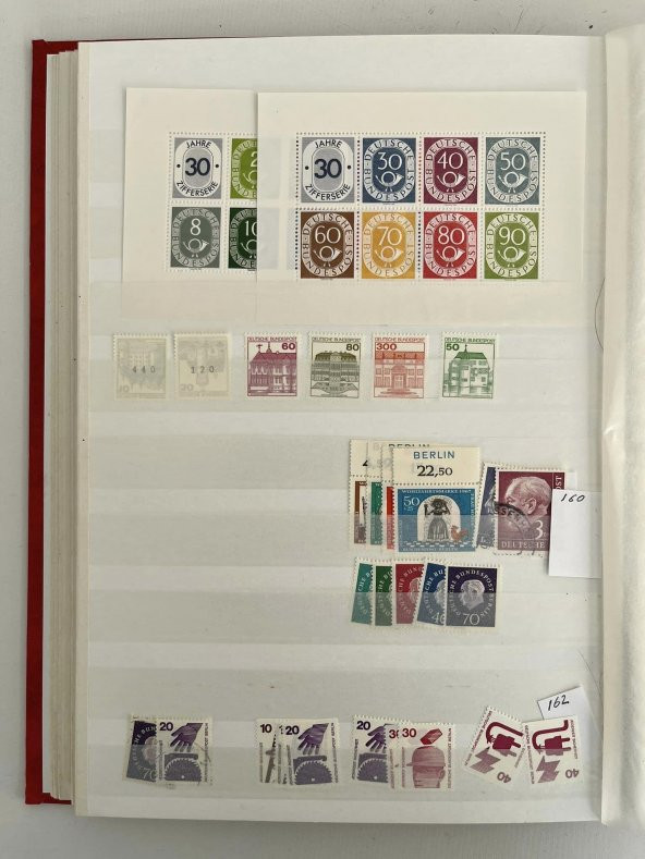 Almanya Pul Koleksiyonu Albümü 670 Adet - Yabancı Pul 003 - Resim 11