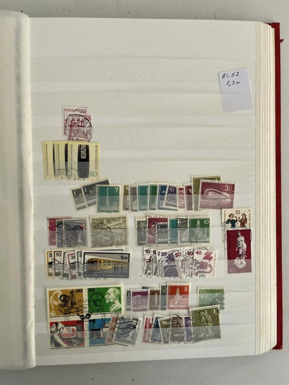 Almanya Pul Koleksiyonu Albümü 670 Adet - Yabancı Pul 003 - Resim 12