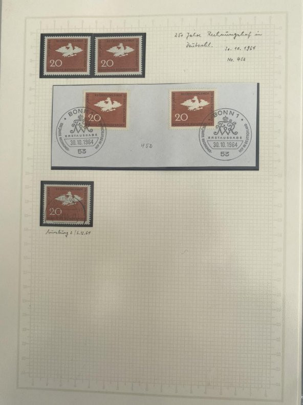 Almanya Pul ve Zarf Koleksiyonu Albümü 270 Adet - Yabancı Pul 005 - Resim 10