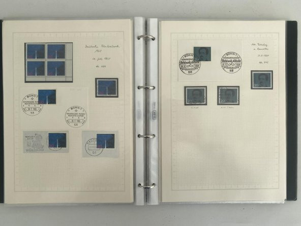 Almanya Pul ve Zarf Koleksiyonu Albümü 270 Adet - Yabancı Pul 005 - Resim 11