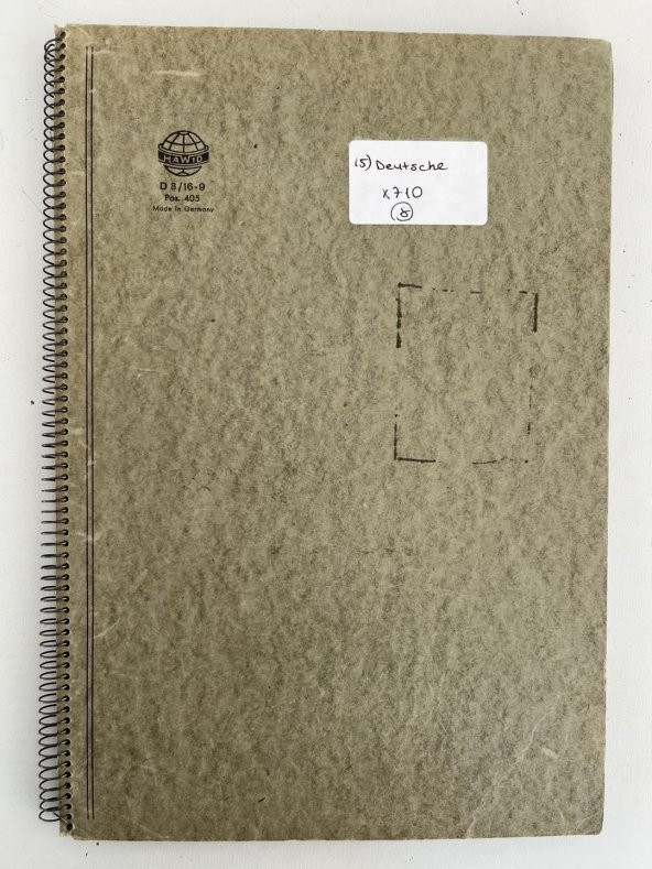 Almanya Pul Koleksiyonu Albümü 710 Adet - Yabancı Pul 015 - Resim 2