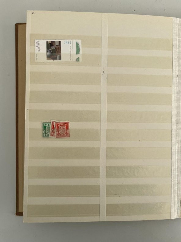 Almanya Pul Koleksiyonu Albümü 380 Adet - Yabancı Pul 008 - Resim 8