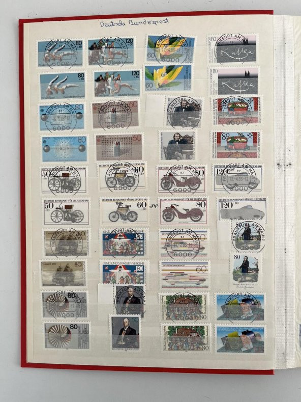 Almanya Pul Koleksiyonu Albümü 360 Adet - Yabancı Pul 011 - Resim 4