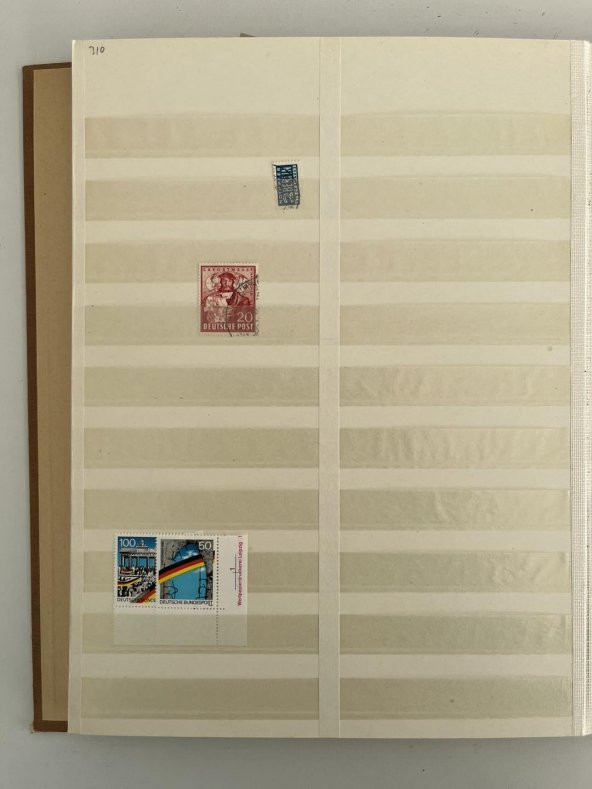 Almanya Pul Koleksiyonu Albümü 380 Adet - Yabancı Pul 008 - Resim 10