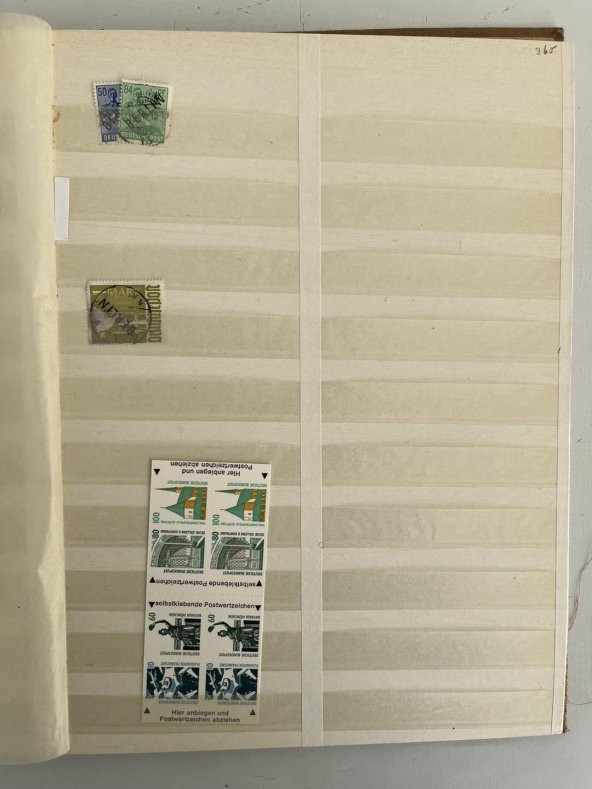 Almanya Pul Koleksiyonu Albümü 380 Adet - Yabancı Pul 008 - Resim 11
