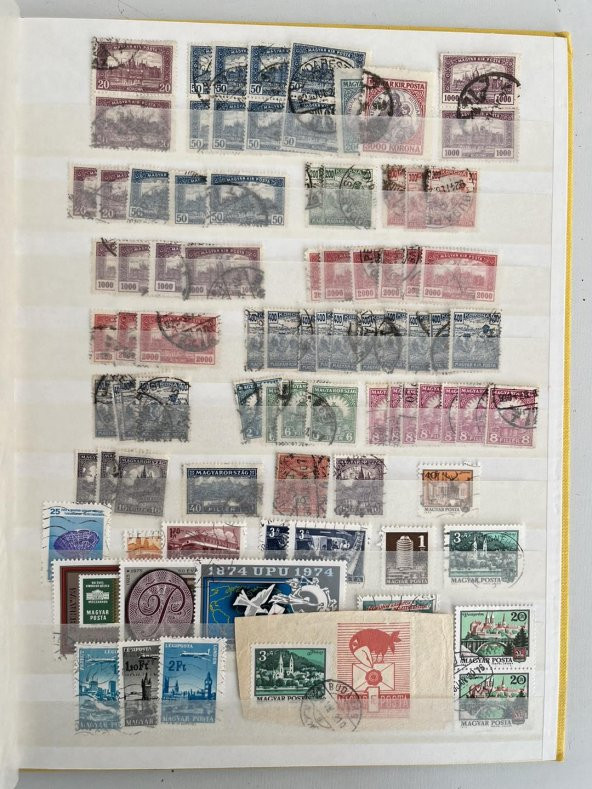 Avusturya Pul Koleksiyonu Albümü 640 Adet - Yabancı Pul 014 - Resim 5