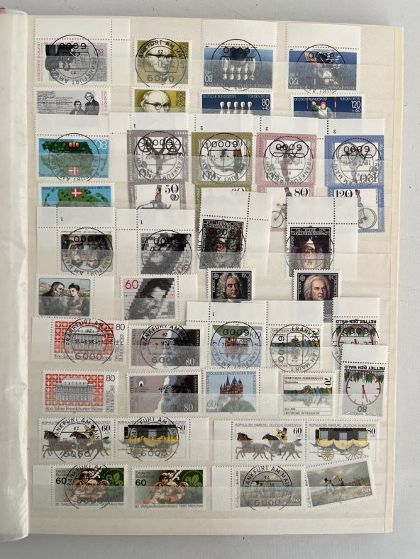 Almanya Pul Koleksiyonu Albümü 360 Adet - Yabancı Pul 011 - Resim 7
