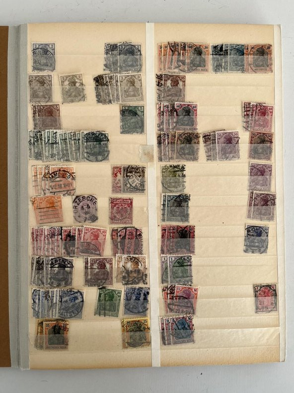 Almanya Pul Koleksiyonu Albümü 2680 Adet - Yabancı Pul 009 - Resim 10