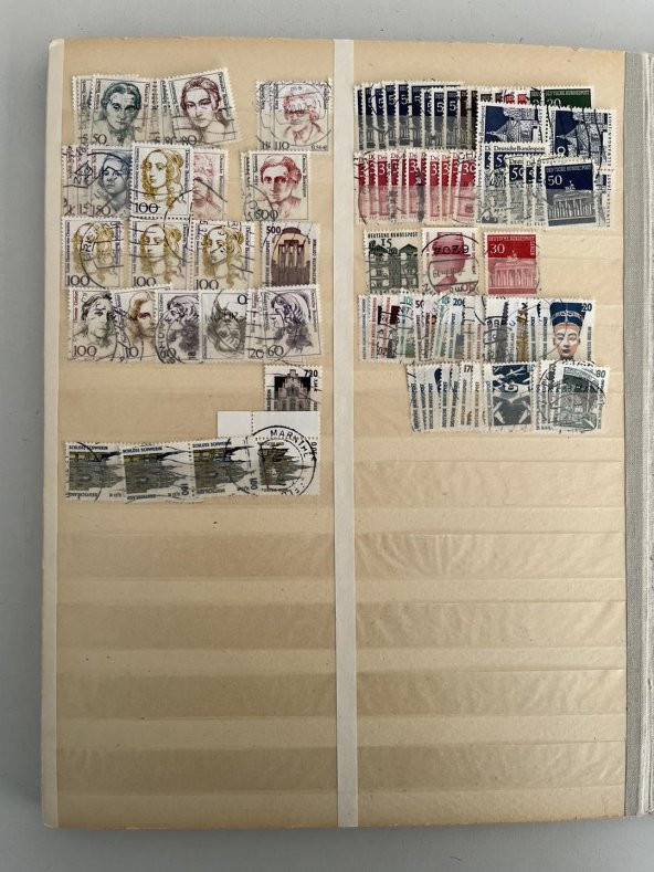 Almanya Pul Koleksiyonu Albümü 2680 Adet - Yabancı Pul 009 - Resim 11