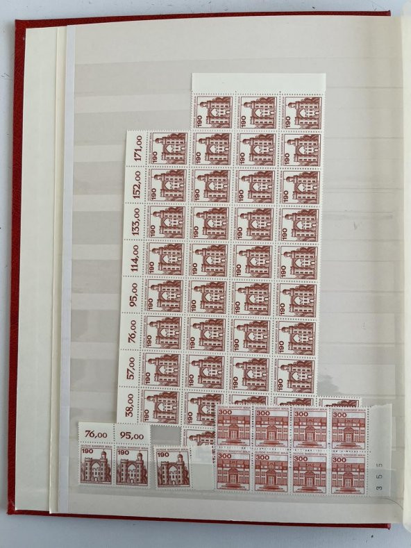 Almanya DDR Pul Koleksiyonu Albümü 620 Adet - Yabancı Pul 016 - 4
