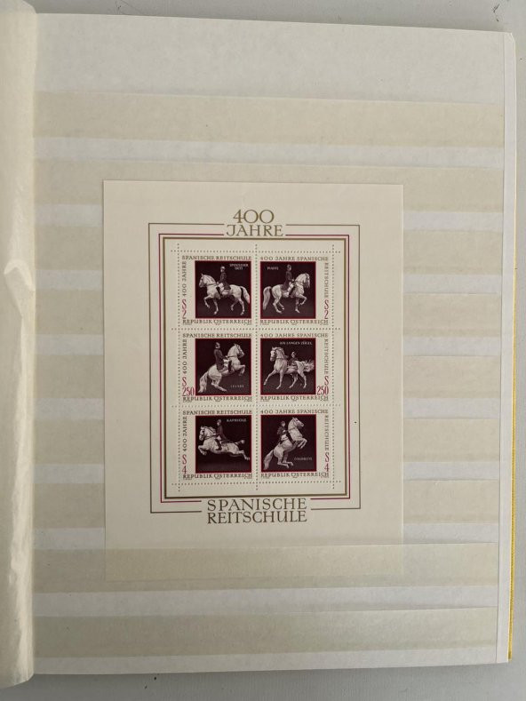 Avusturya Pul Koleksiyonu Albümü 640 Adet - Yabancı Pul 014 - Resim 10