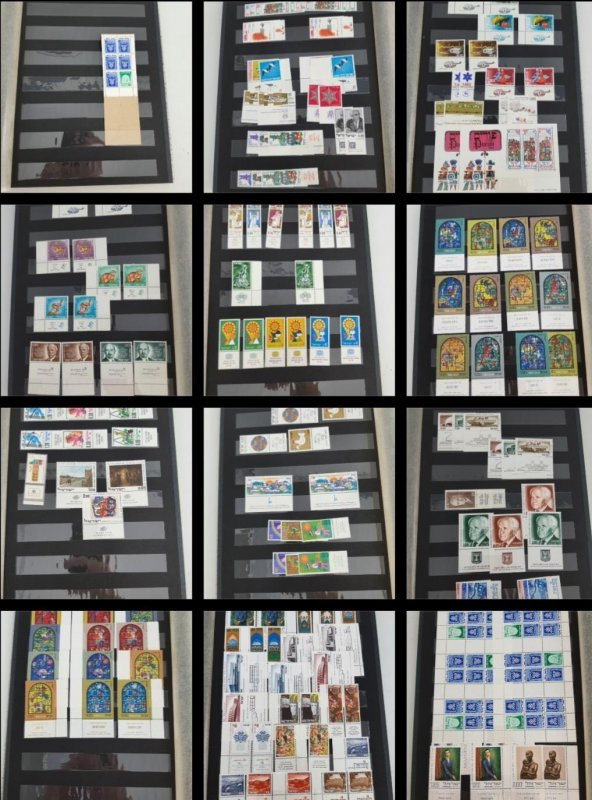 İsrail Pul Koleksiyonu Albümü Damgasız 250 Adet - Yabancı Pul 024 ürün görseli 1