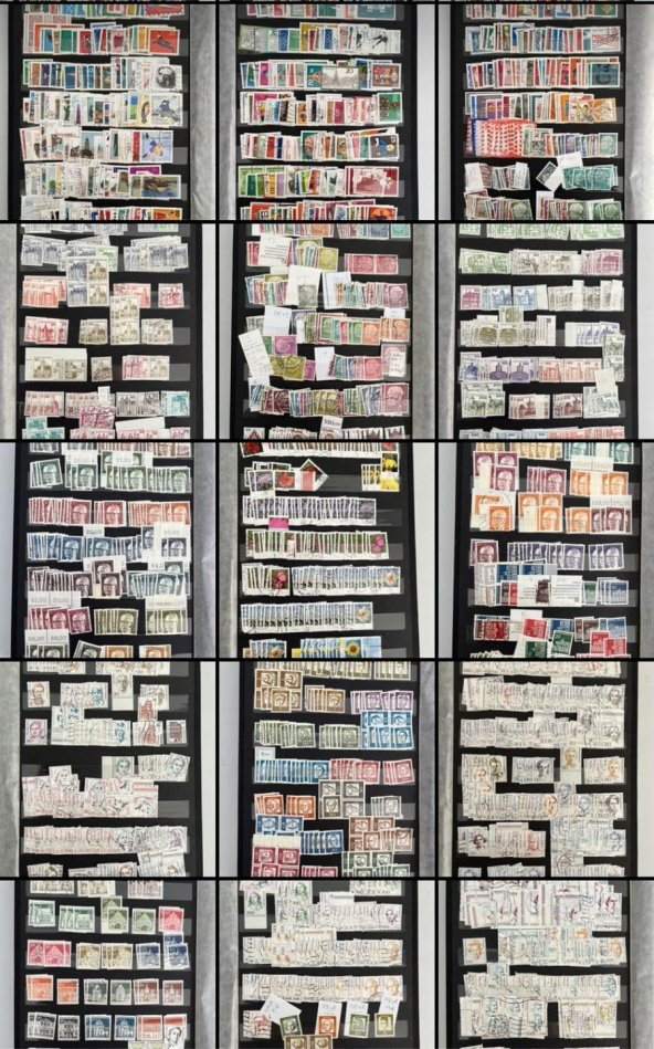 Almanya Pul Koleksiyonu Albümü 4700 Adet - Yabancı Pul 028 ürün görseli 1