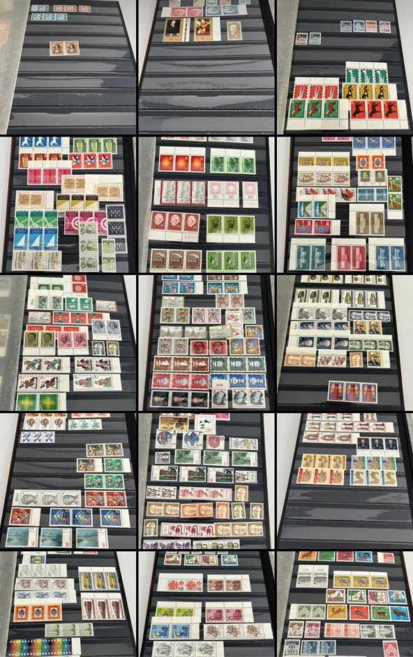 Almanya Pul Koleksiyonu Albümü Damgasız 530 Adet - Yabancı Pul 034 ürün görseli 1