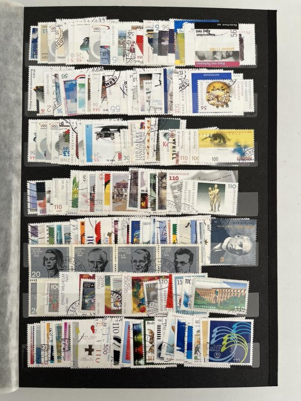 Almanya Pul Koleksiyonu Albümü 4700 Adet - Yabancı Pul 028 - Resim 5