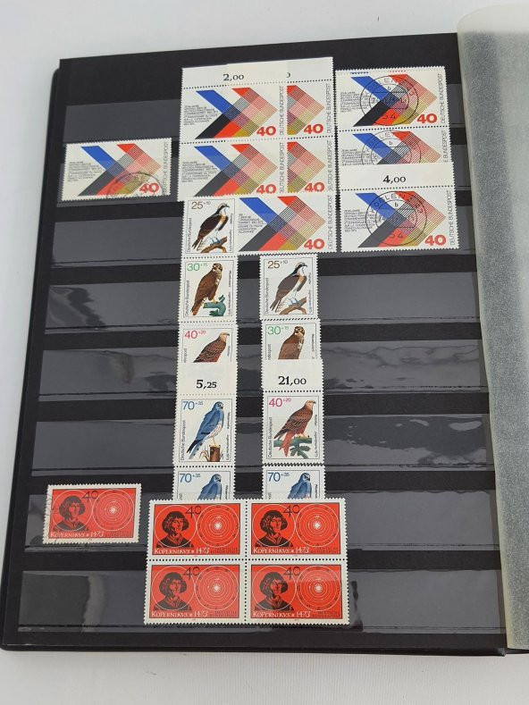 Almanya Pul Koleksiyonu Albümü 530 Adet - Yabancı Pul 033 - Resim 8