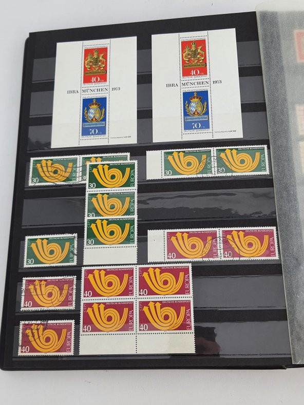 Almanya Pul Koleksiyonu Albümü 530 Adet - Yabancı Pul 033 - Resim 10