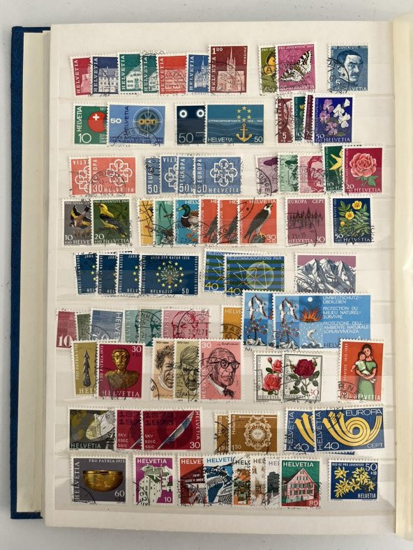 Avrupa Pul Koleksiyonu Albümü 4280 Adet - Yabancı Pul 032 - Resim 7