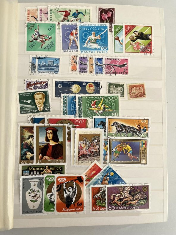 Avrupa Pul Koleksiyonu Albümü 4280 Adet - Yabancı Pul 032 - Resim 8