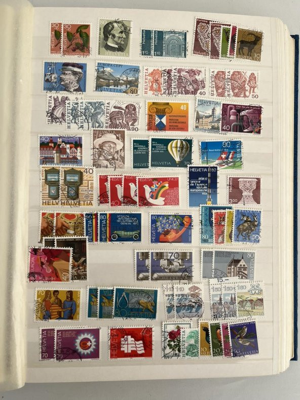 Avrupa Pul Koleksiyonu Albümü 4280 Adet - Yabancı Pul 032 - Resim 9