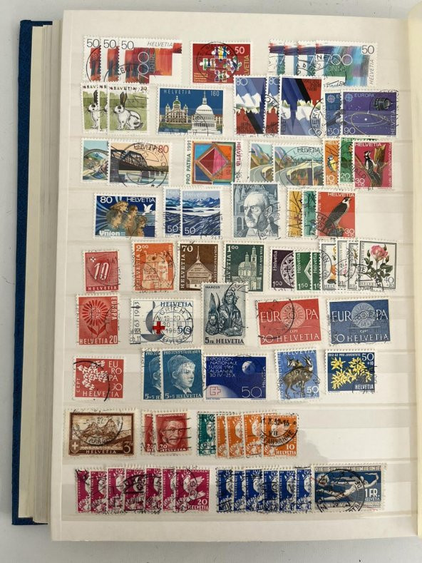 Avrupa Pul Koleksiyonu Albümü 4280 Adet - Yabancı Pul 032 - Resim 12