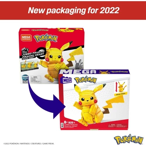 Mega Bloks Pokemon Jumbo Pikachu - 7