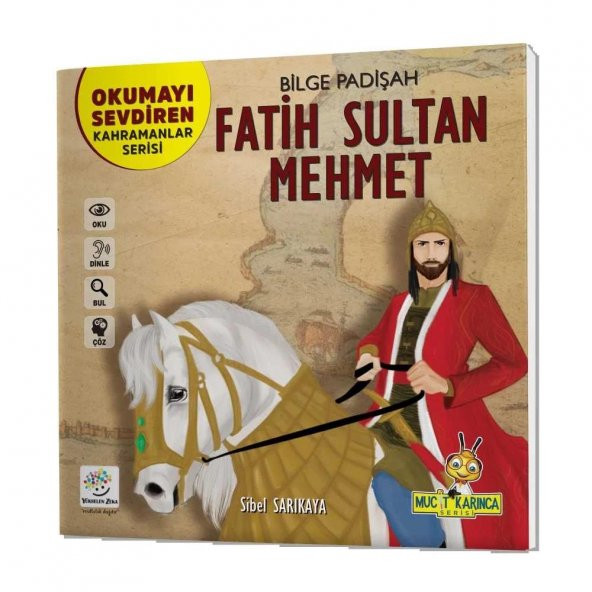 Çocuklara Okumayı Sevdiren Kahramanlar Seti 6 Kahraman Hikayesi OKU, DİNLE, BUL, ÇÖZ Sesli Kitaplar - 2