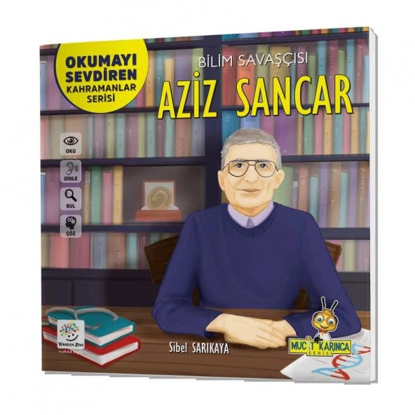 Çocuklara Okumayı Sevdiren Kahramanlar Seti 6 Kahraman Hikayesi OKU, DİNLE, BUL, ÇÖZ Sesli Kitaplar - 7