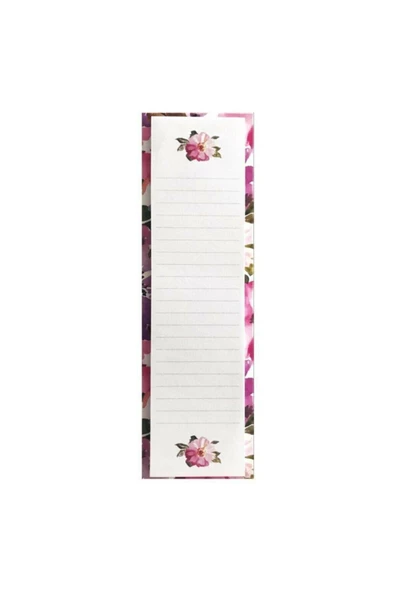 Victoria's Journals Slim Sticker 5.5x18.5cm - Water Color Pink