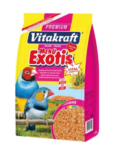 Vitakraft Premium Hint Bülbülü Egzotik Finch Kuş Yemi 500 Gr X 5 Adet