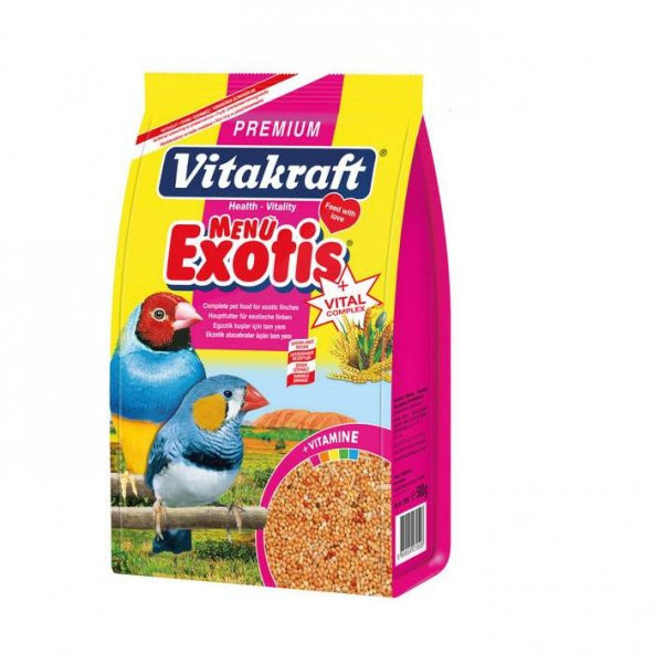 Vitakraft Premium Hint Bülbülü Egzotik Finch Kuş Yemi 500 Gr X 5 Adet