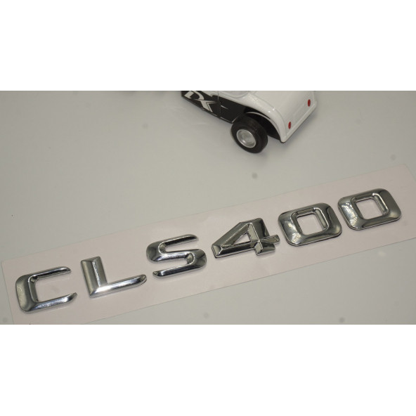 Benz CLS 400 Bagaj Krom Metal 3M 3D Yazı Logo - Resim 3