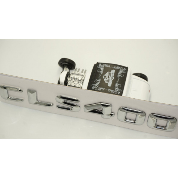 Benz CLS 400 Bagaj Krom Metal 3M 3D Yazı Logo - Resim 4