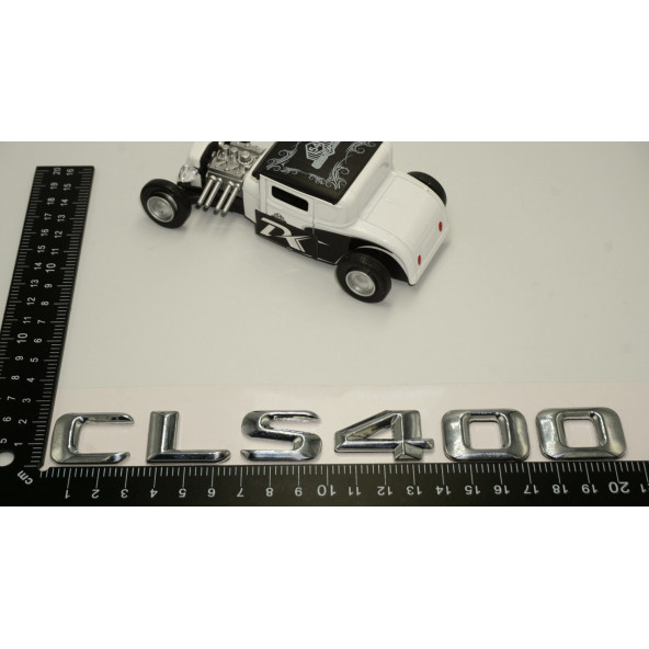 Benz CLS 400 Bagaj Krom Metal 3M 3D Yazı Logo - Resim 5