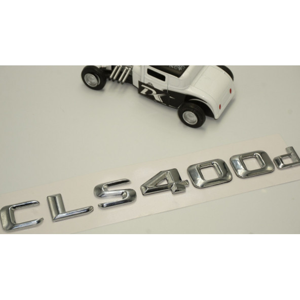 Benz CLS 400d Bagaj Krom Metal 3M 3D Yazı Logo - 3