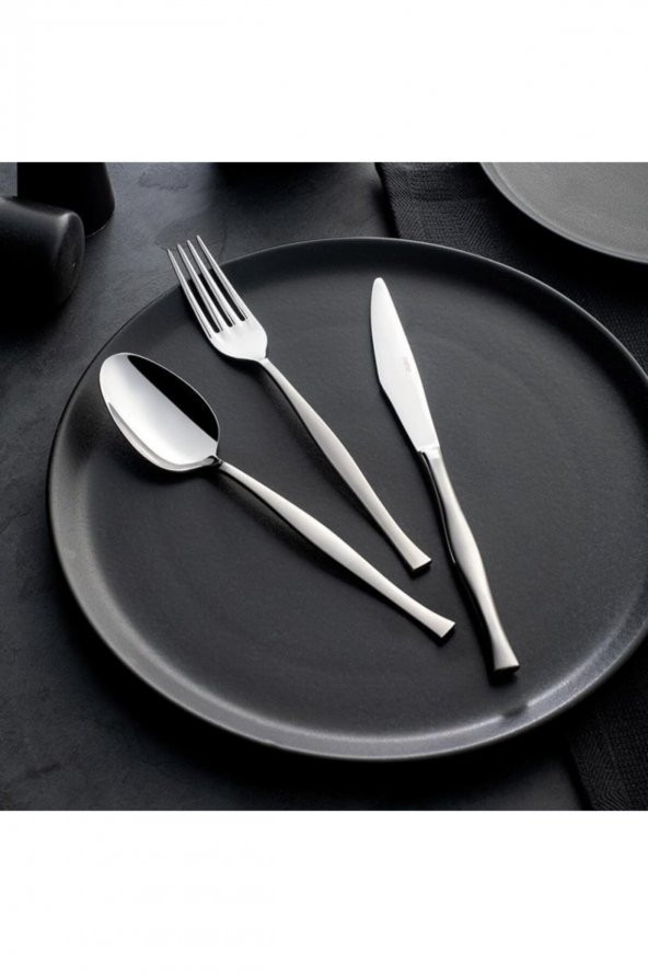 Nehir zarif 77 prç. çatal kaşık bıçak takımı seti - Resim 2