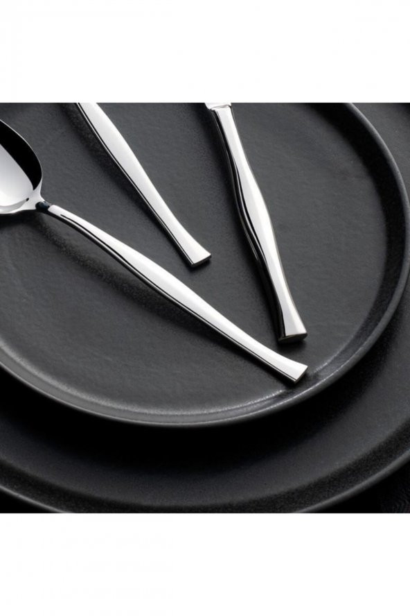 Nehir zarif 77 prç. çatal kaşık bıçak takımı seti - Resim 3