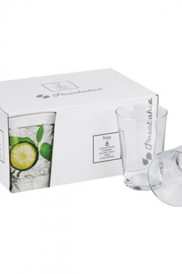 Paşabahçe troy su bardağı - 6 lı meşrubat bardağı 420022 - Resim 2