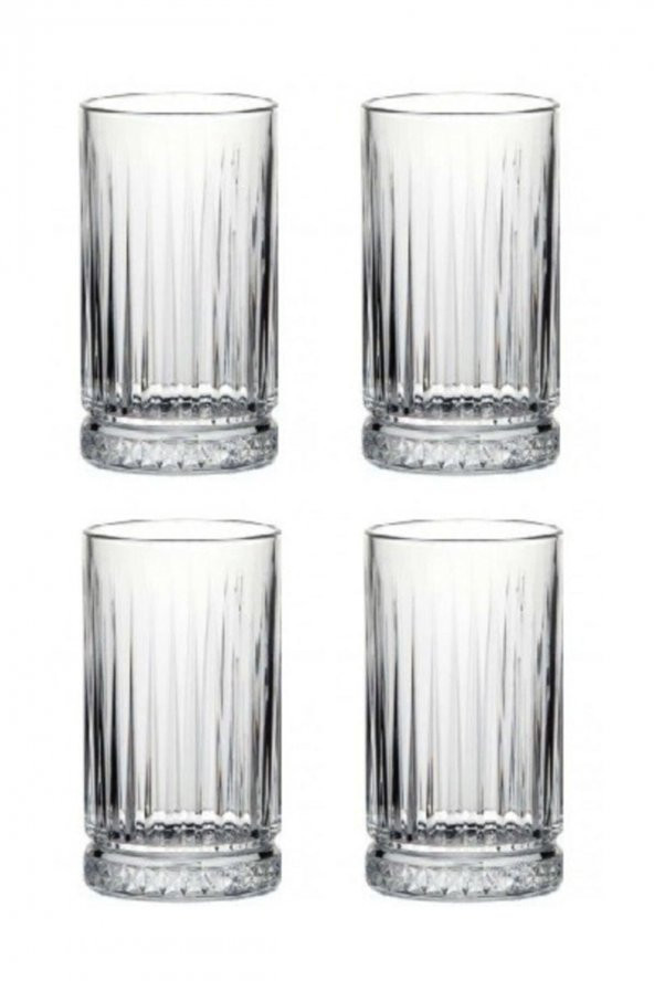 Paşabahçe 520125 elysia 4 lü su bardak - kokteyl meşrubat bardağı - 2