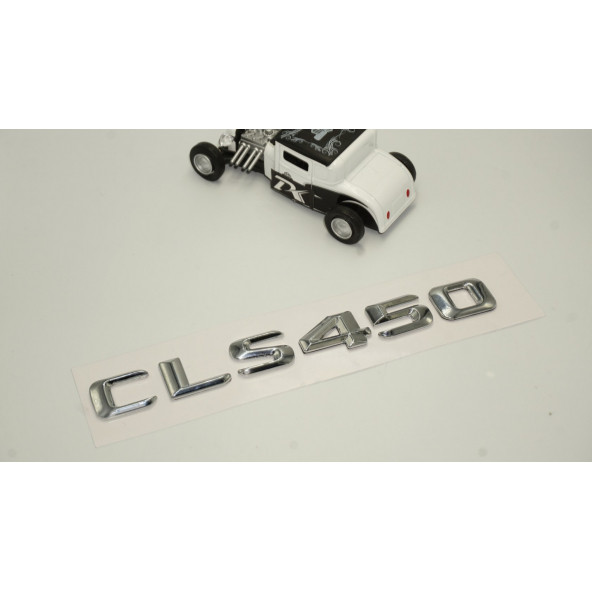 Benz CLS 450 Bagaj Krom Metal 3M 3D Yazı Logo - 2