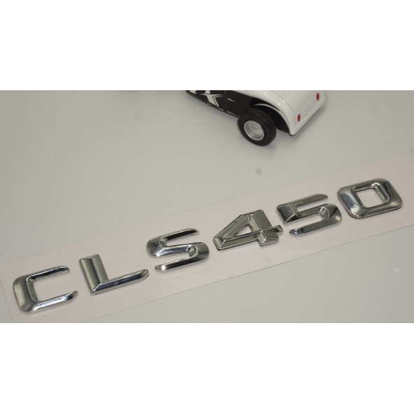 Benz CLS 450 Bagaj Krom Metal 3M 3D Yazı Logo - 3